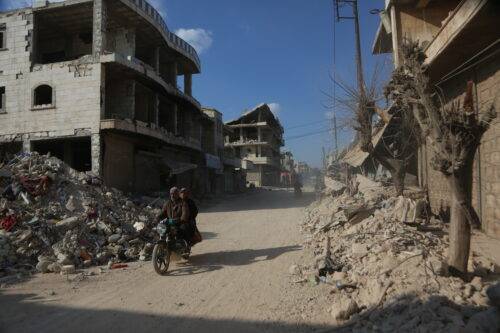 Jindires, NW Syria: ‘We can’t even find tents to shelter us’