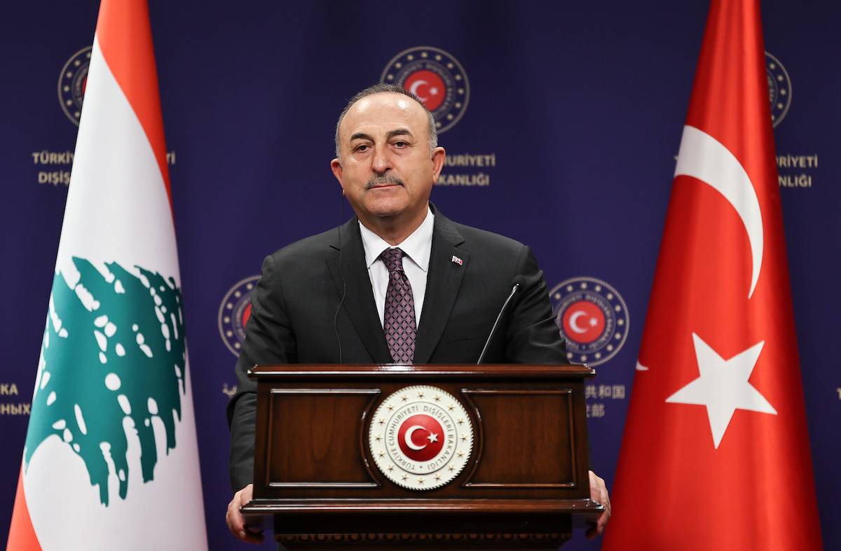 Turkish Foreign Minister Mevlut Cavusoglu [Murat Gök - Anadolu Agency]