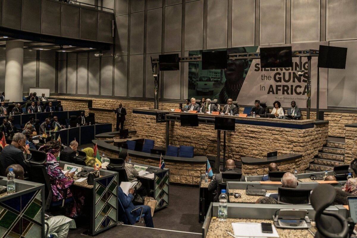 Heads of state attend a mini-summit on Peace and Security in eastern Democratic Republic of Congo (DRC) on the sidelines of the 36th Ordinary Session of the Assembly of the African Union (AU) in Addis Ababa on February 17, 2023 [AMANUEL SILESHI/AFP via Getty Images]