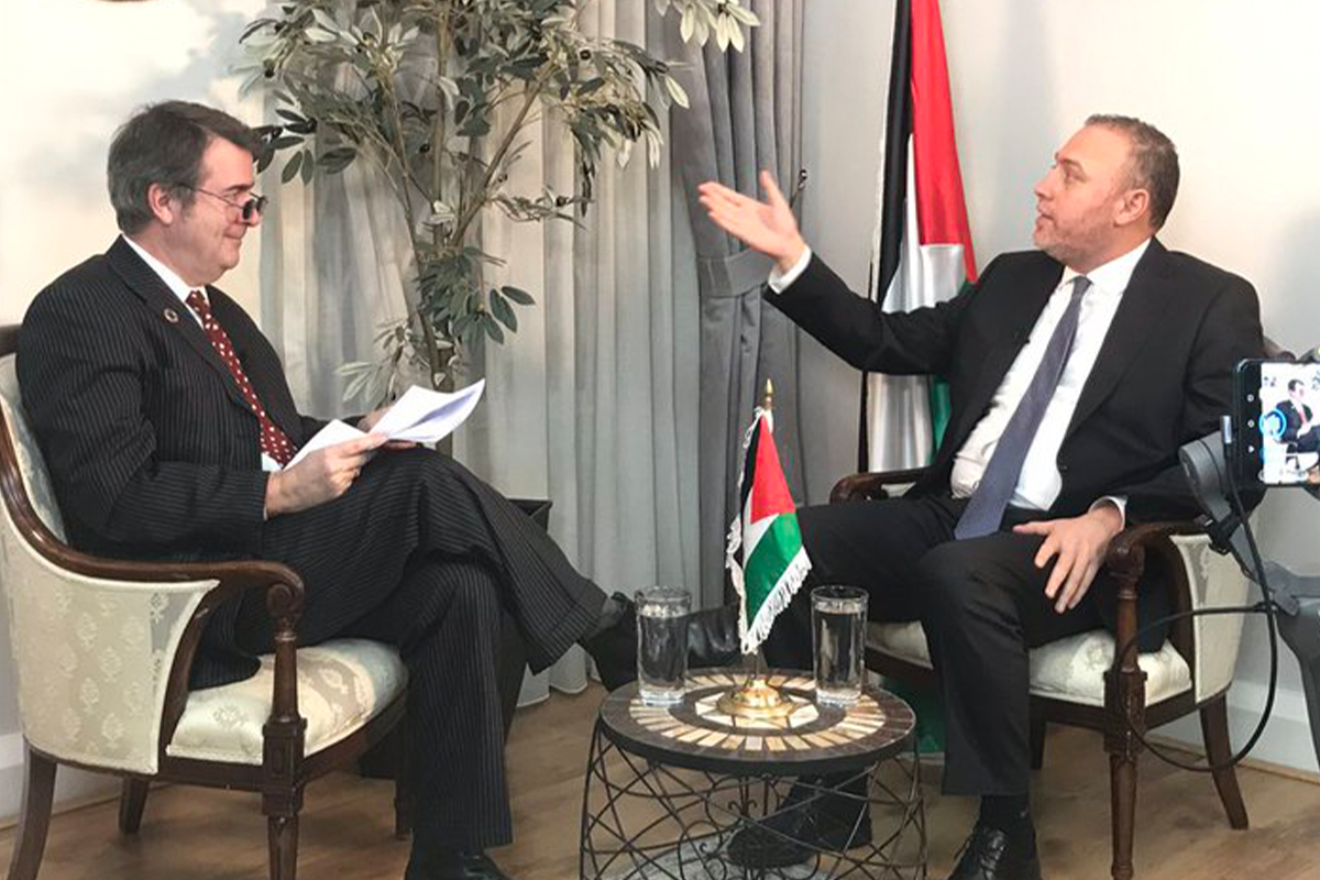 Palestinian Ambassador Husam Zomlot calls for UK to do ‘what is right’ and recognise State of Palestine [@PDeepdive/Twitter]