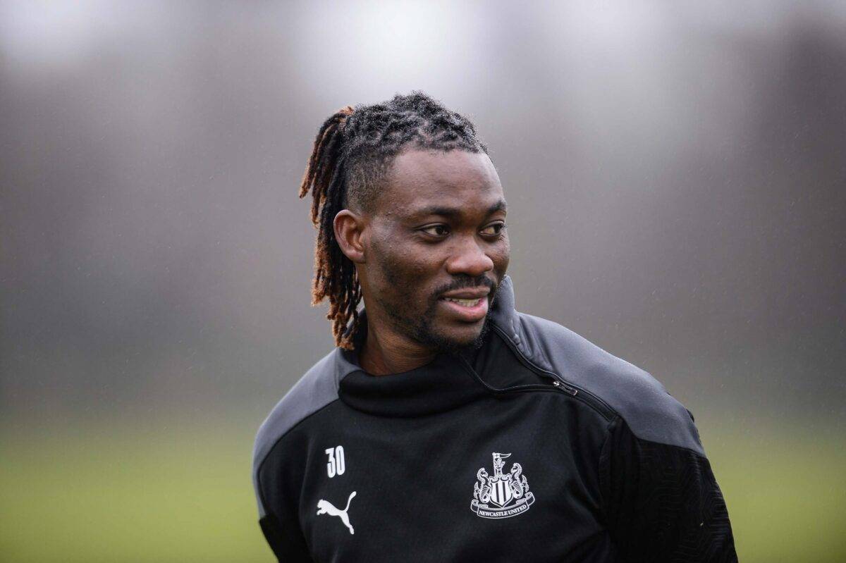 Former Newcastle and Chelsea forward Christian Atsu [Twitter]