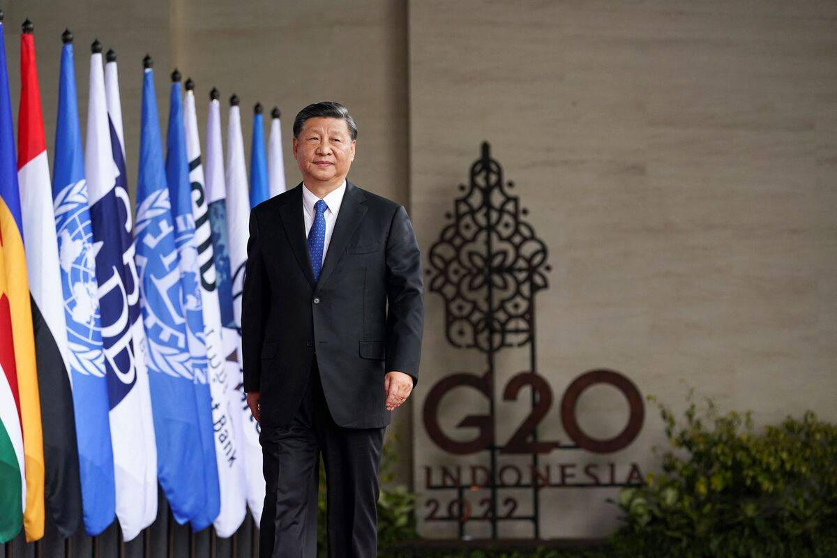 China's President Xi Jinping. [Photo by KEVIN LAMARQUE/POOL/AFP via Getty Images]