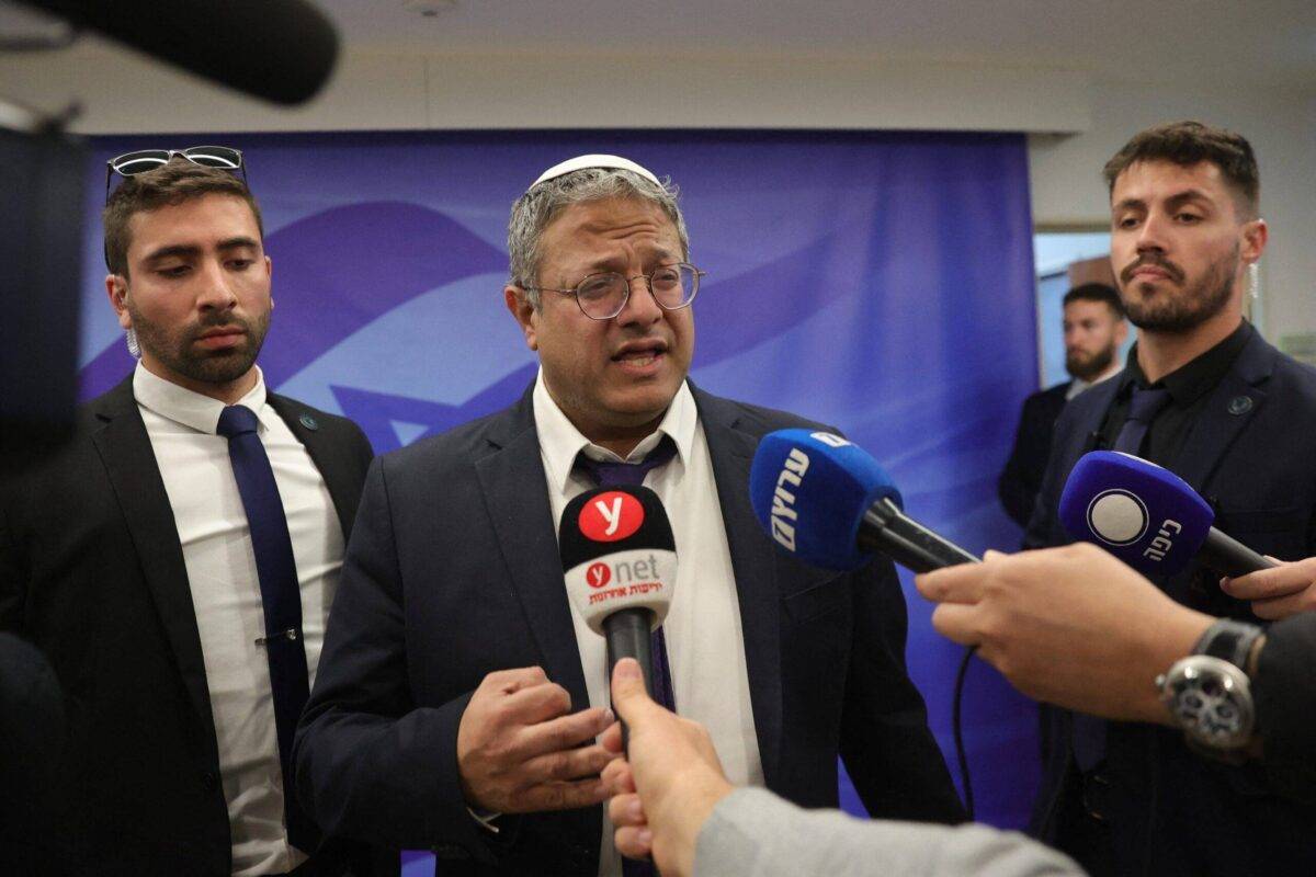 Israeli Minister of National Security Itamar Ben-Gvir in Jerusalem [ABIR SULTAN/POOL/AFP via Getty Images]