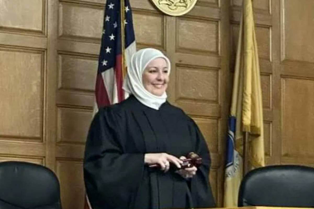 1st hijab-wearing judge join bench at US Court in New Jersey – Middle ...
