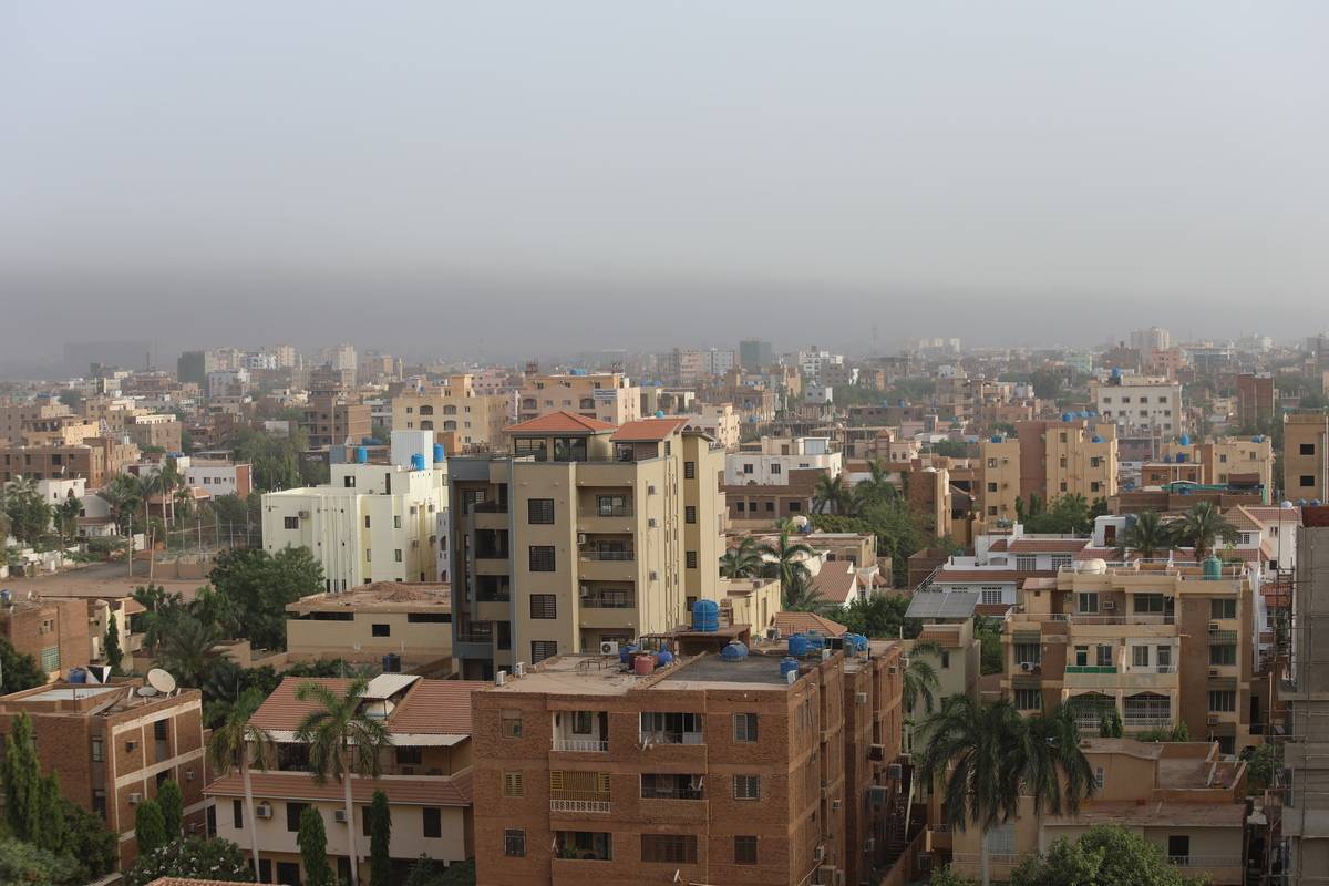 A view of the city after the Sudanese Armed Forces and the paramilitary Rapid Support Forces (RSF) take a ceasefire for 72 hours in Khartoum, Sudan on April 25, 2023 [Stringer - Anadolu Agency]