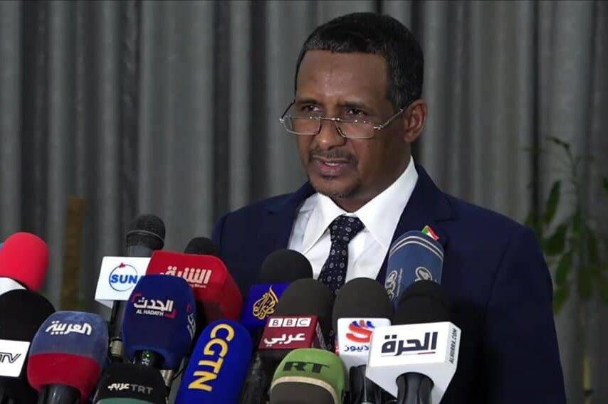 Sudanese Deputy Chairman of Sovereign Council Mohamed Hamdan Dagalo, known as Hameti, in Khartoum, Sudan on March 02, 2022 [Sudanese Presidential Palace/Handout/Anadolu Agency via Getty Images]