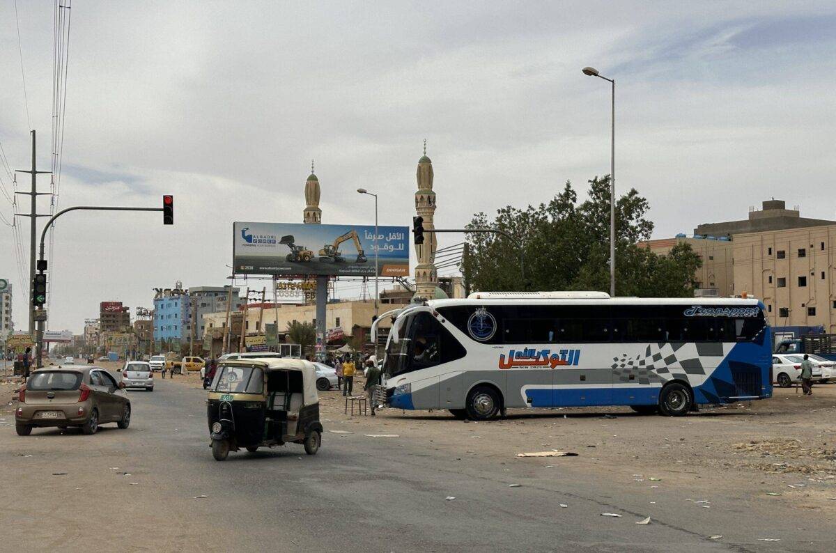 A view of streets as clashes continue between the Sudanese Armed Forces and the paramilitary Rapid Support Forces (RSF) despite the agreement on cease fire in Khartoum, Sudan on April 30, 2023 [Ömer Erdem - Anadolu Agency]