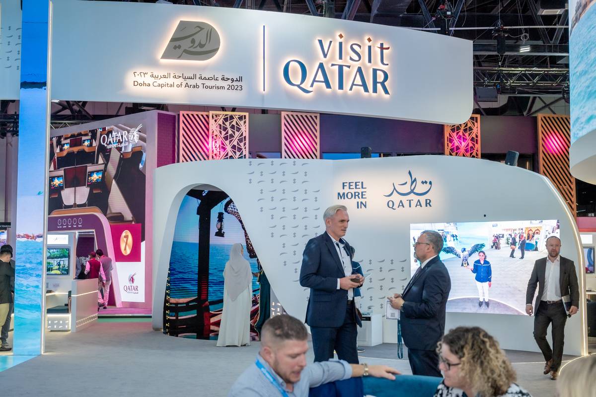 30th Arabian Travel Market held at Dubai World Trade Centre in Dubai, United Arab Emirates on May 01, 2023 [Waleed Zein - Anadolu Agency]