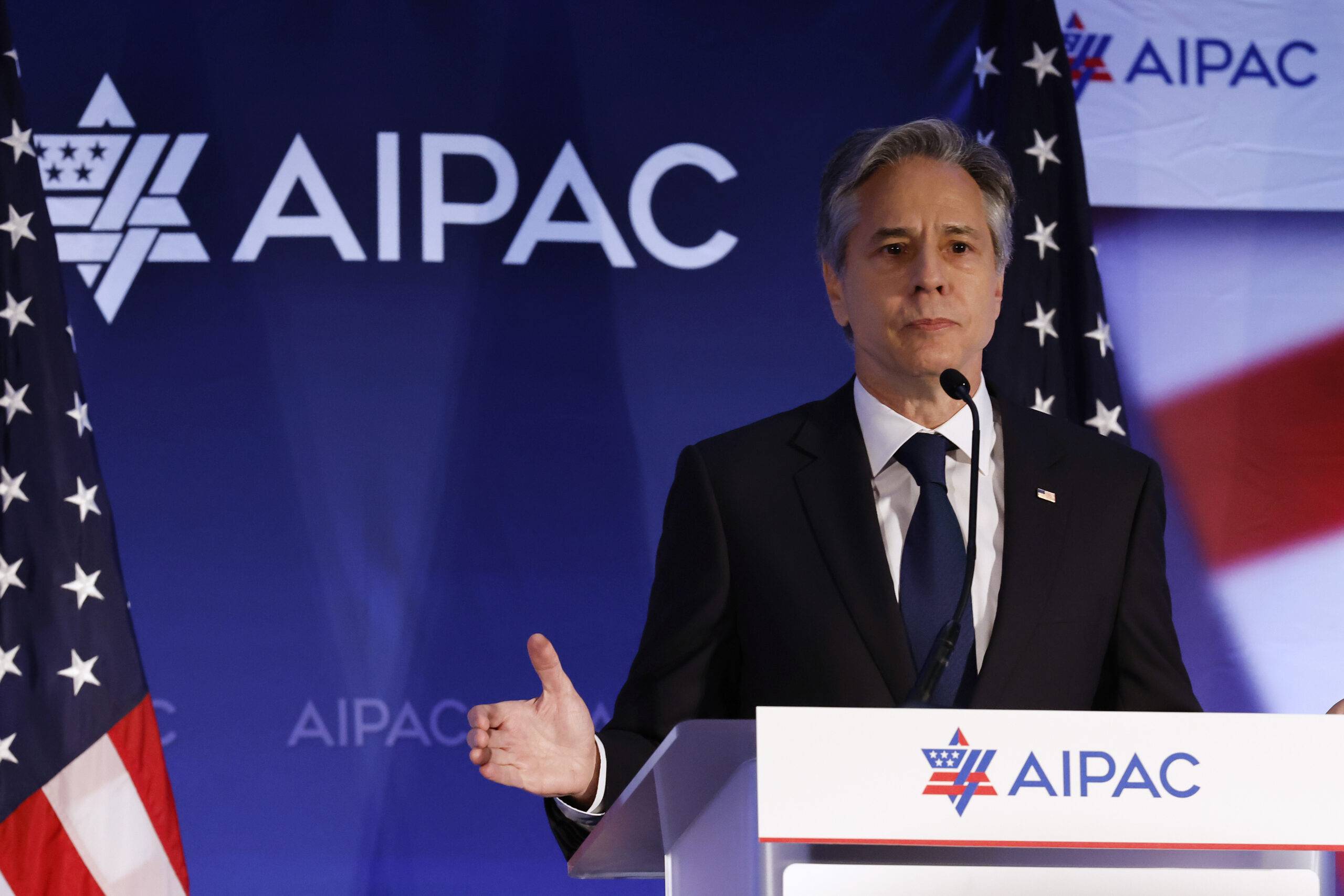 Secretary Of State Blinken Speaks At The AIPAC Summit In Washington, D.C.