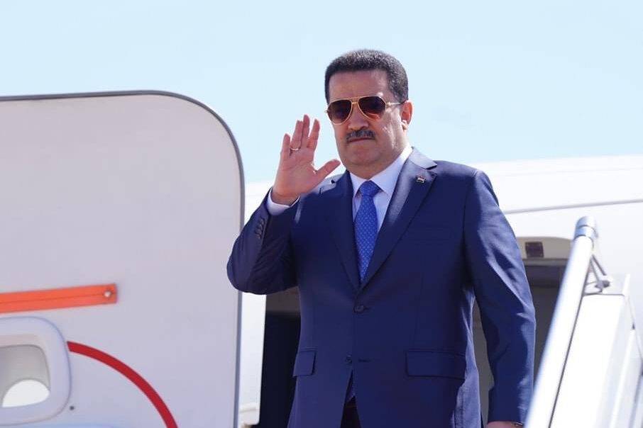 Iraqi Prime Minister Mohammed Shia Al-Sudani began an official visit to Syria on 16 July, 2023 [@EnglishBasNews/Twitter]