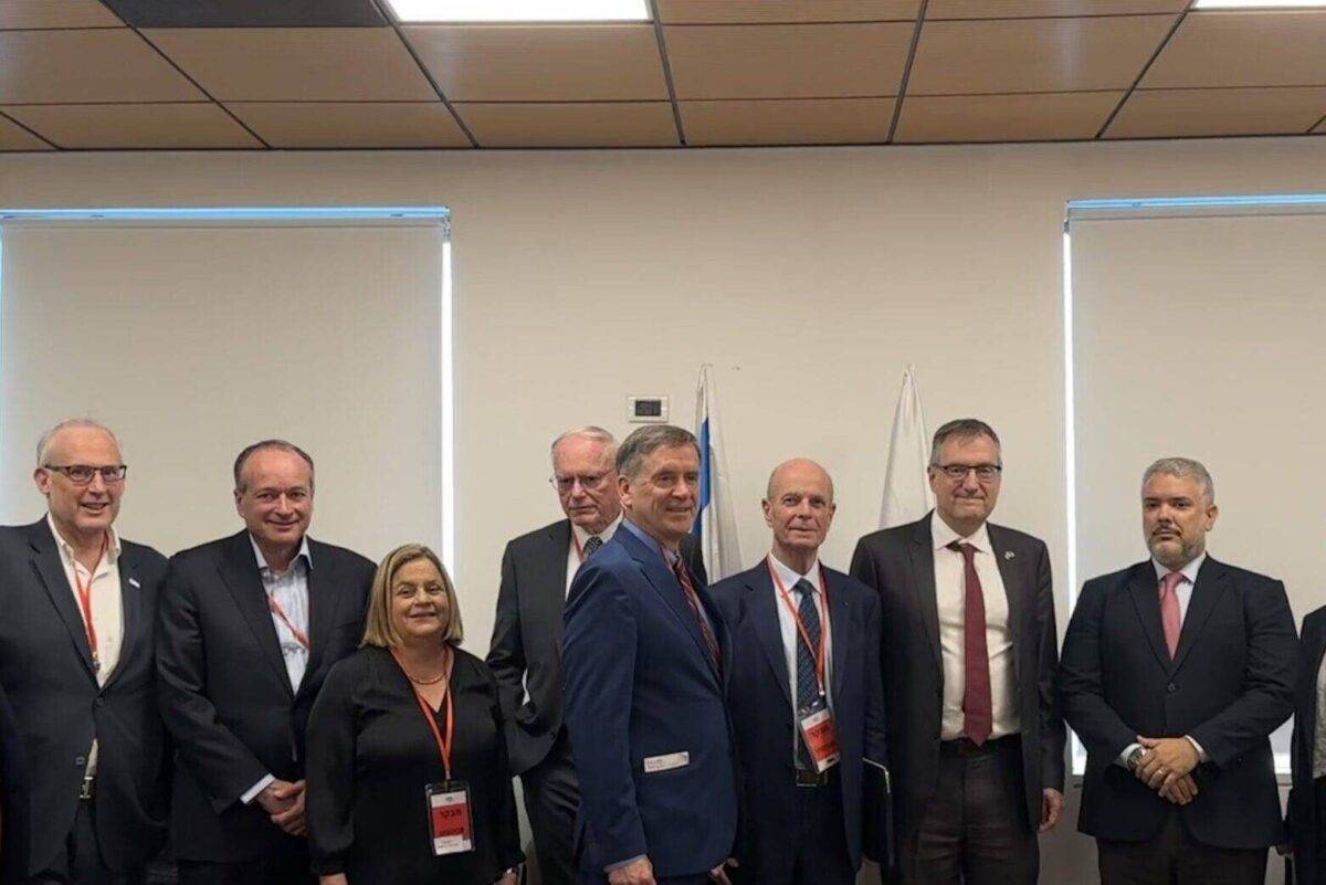 Deputy Director General for Latin America and the Caribbean at Israel’s Ministry of Foreign Affairs, Jonathan Peled, at the Wilson Centre in Washington in June 2023 [@AmbassadorGreen/Twitter]