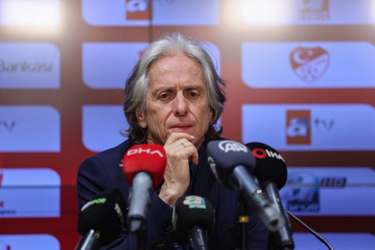 Head coach Jorge Jesus in Izmir, Turkiye on June 11, 2023 [Lokman Ilhan/Anadolu Agency via Getty Images]