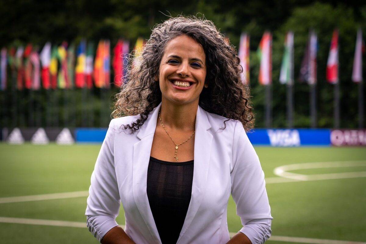 Palestinian Honey Thaljieh became the first Arab woman to obtain a FIFA Master and work at FIFA [FIFA]