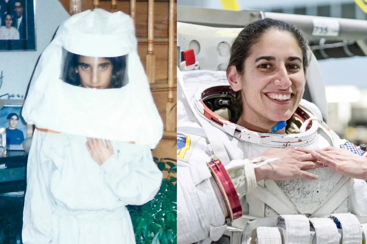 Kurdish-American Astronaut Jasmin Moghbeli boarded the International Space Station on 27 August 2023 [@AstroJaws/Twitter]