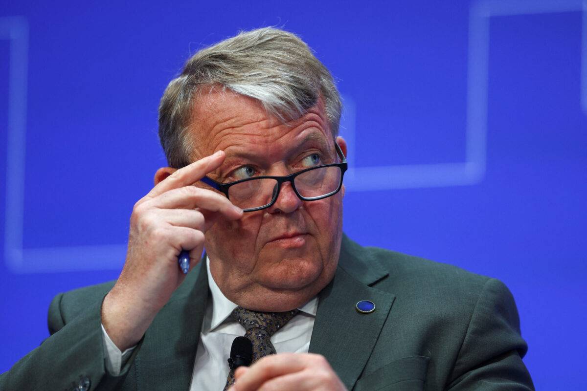 Lars Lokke Rasmussen, Denmark's Foreign Minister on June 21, 2023 in London, England [Hannah McKay/WPA Pool/Getty Images]