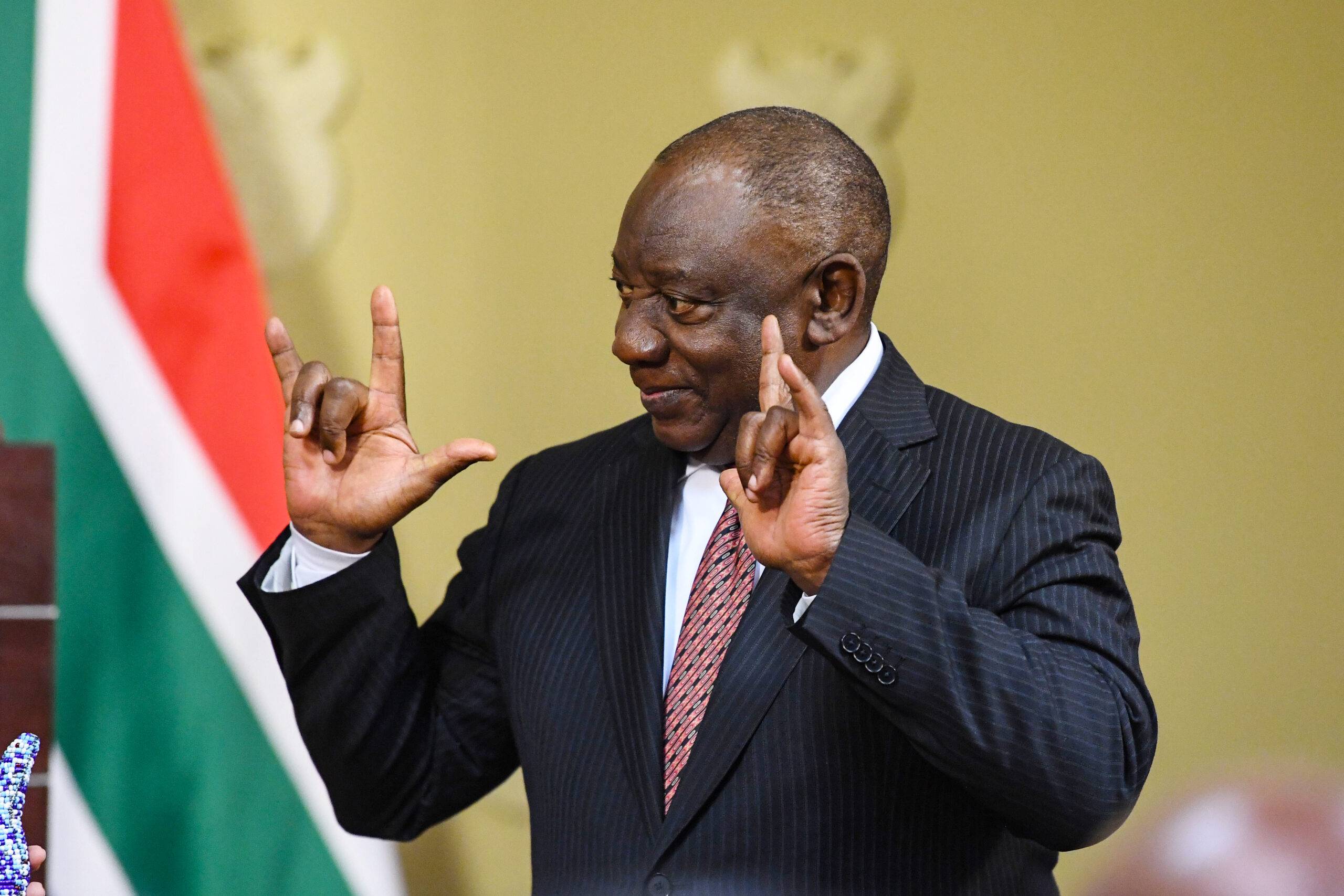 President Cyril Ramaphosa on July 19, 2023 in Pretoria, South Africa [Lefty Shivambu/Gallo Images via Getty Images]