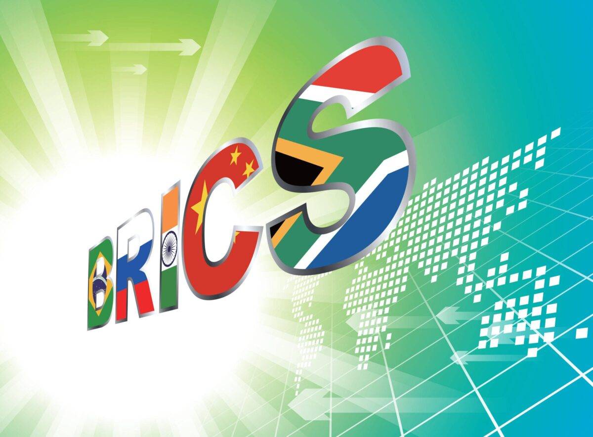 BRICS (Brazil, Russia, India, China, South Africa) [via Getty]