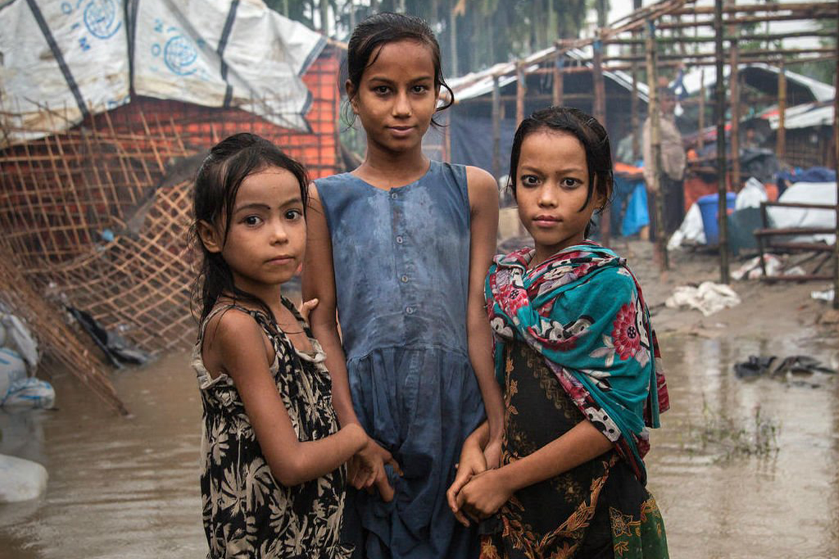 Rohingya in Bangladesh camps [UNICEF/X]