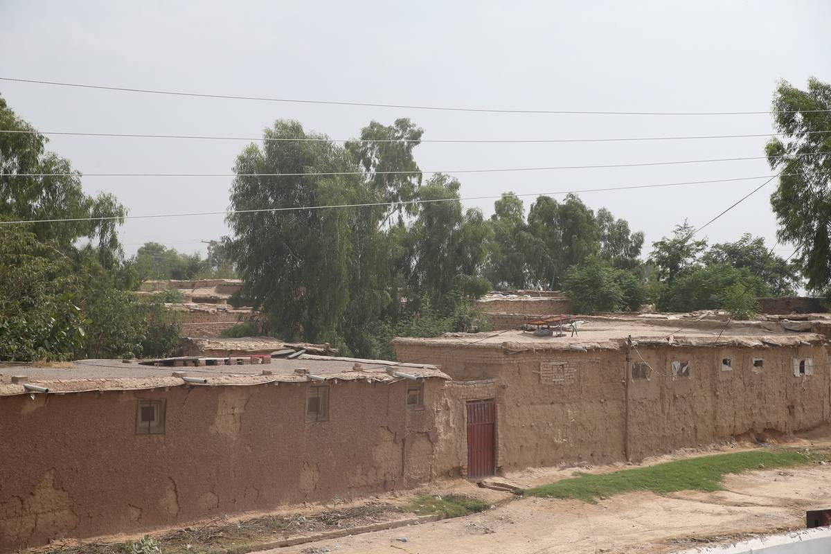 Afghan refugees live in hard contidions in Peshawar, Pakistan on September 12, 2023 [Muhammed Semih Uğurlu/Anadolu Agency]