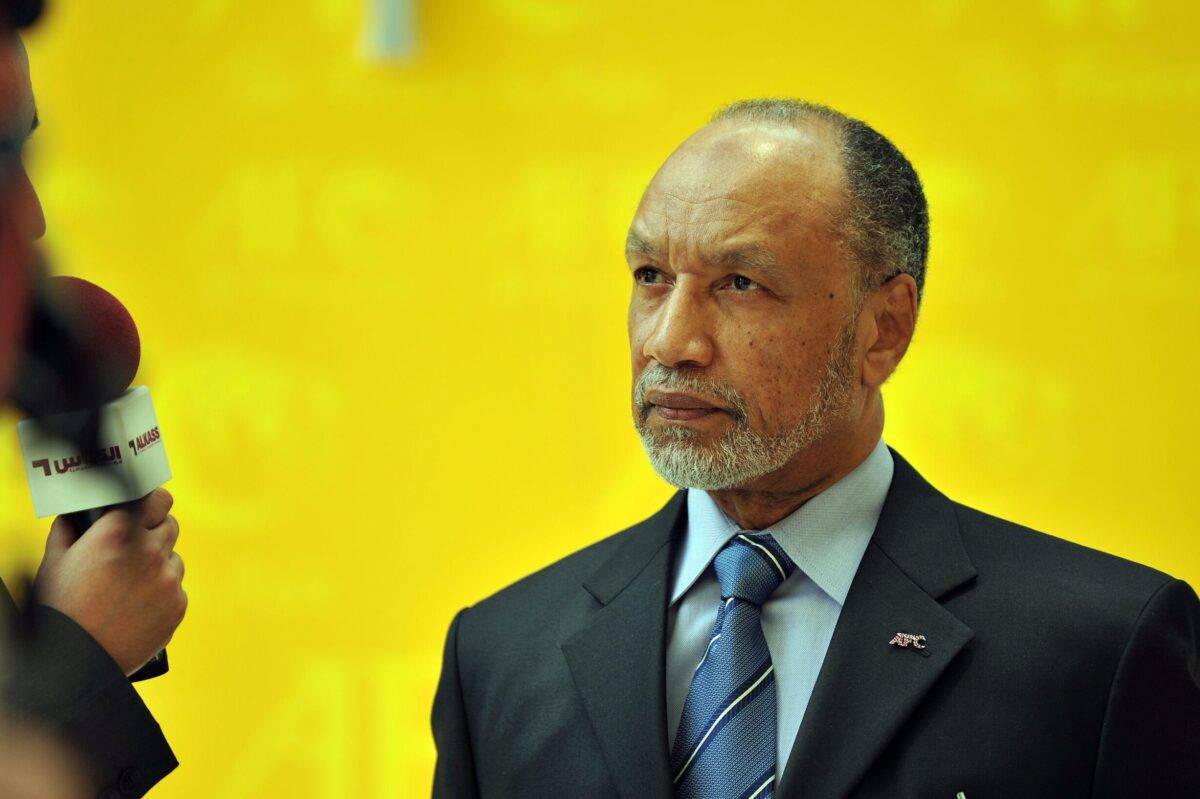 Asian Football Confederation (AFC) president Mohammed bin Hammam at the AFC house in Kuala Lumpur on March 18, 2011 [SAEED KHAN/AFP via Getty Images]