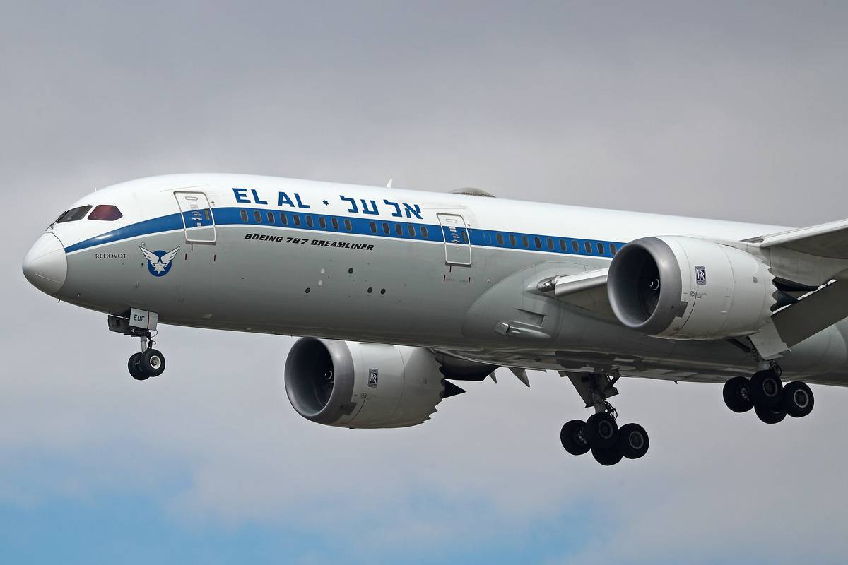 El Al Israel Airlines. [Photo by Urbanandsport/NurPhoto via Getty Images]