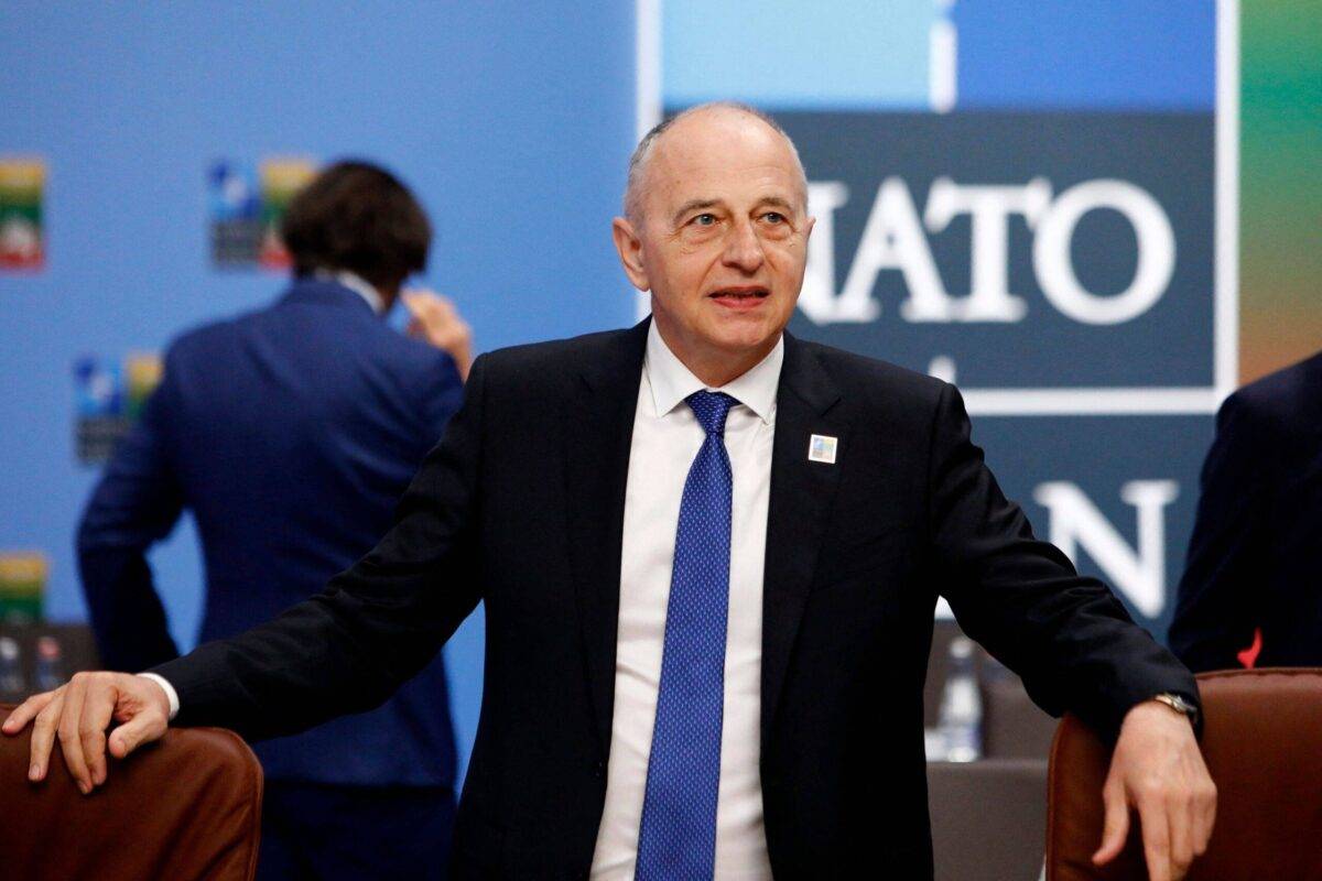 NATO Deputy Secretary General Mircea Geoana attends the meeting of the North Atlantic Council (NAC) during a NATO Summit in Vilnius on July 11, 2023 [PETRAS MALUKAS/AFP via Getty Images]