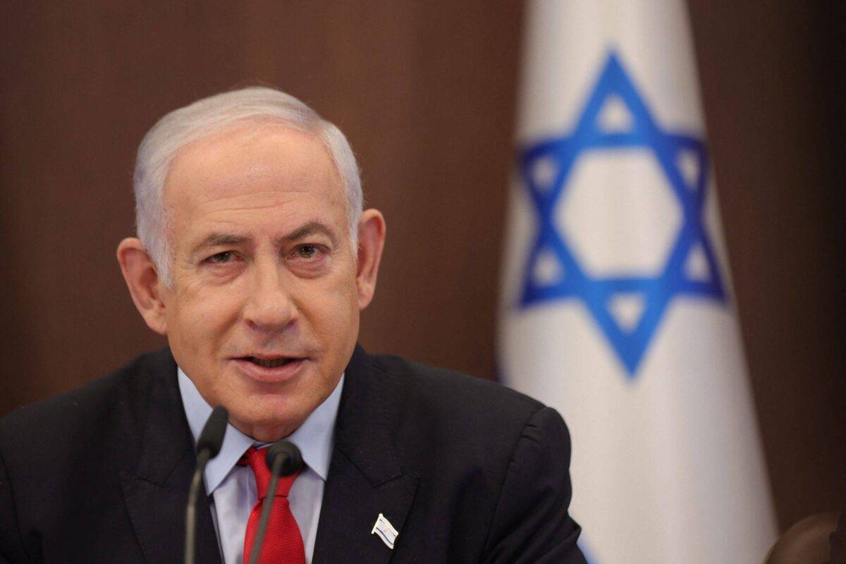 Israeli Prime Minister Benjamin Netanyahu in Jerusalem on 27 September, 2023 [ABIR SULTAN/POOL/AFP via Getty Images]