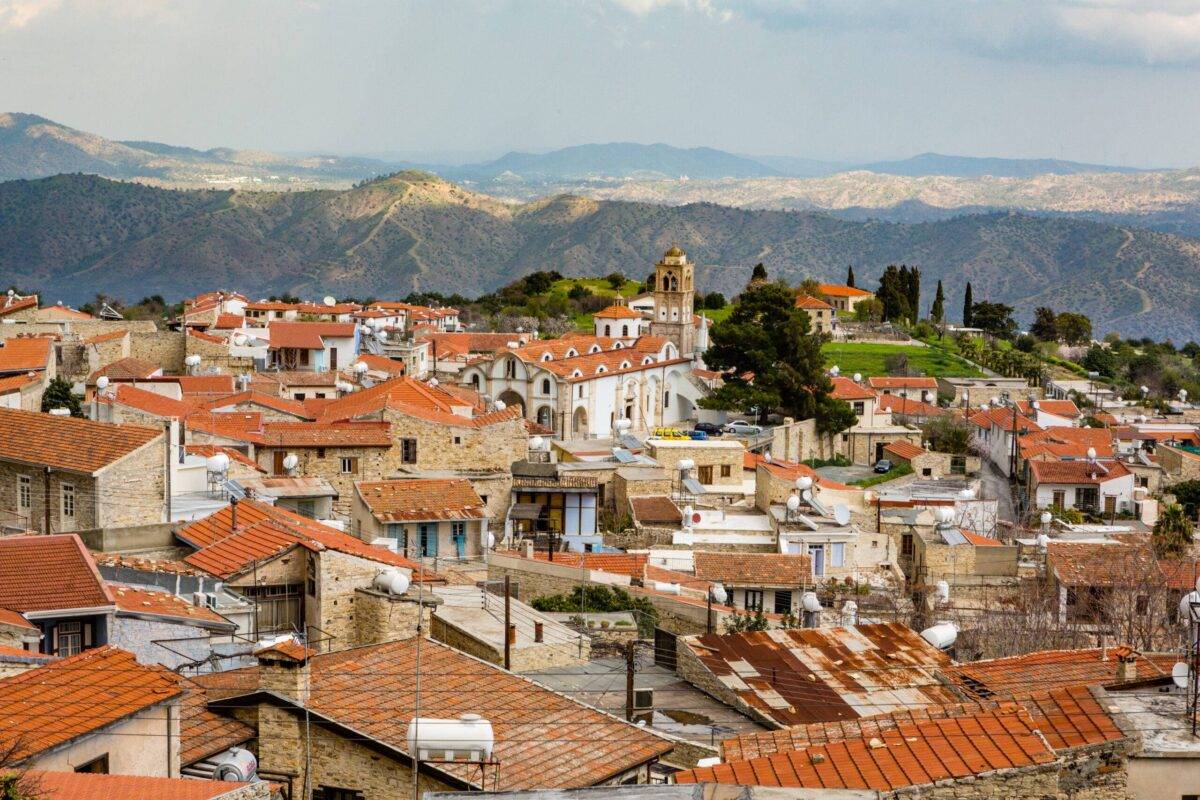 The village of Lefkara, Cyprus, famous for its handwoven lace and handmade silver crafts [Getty]