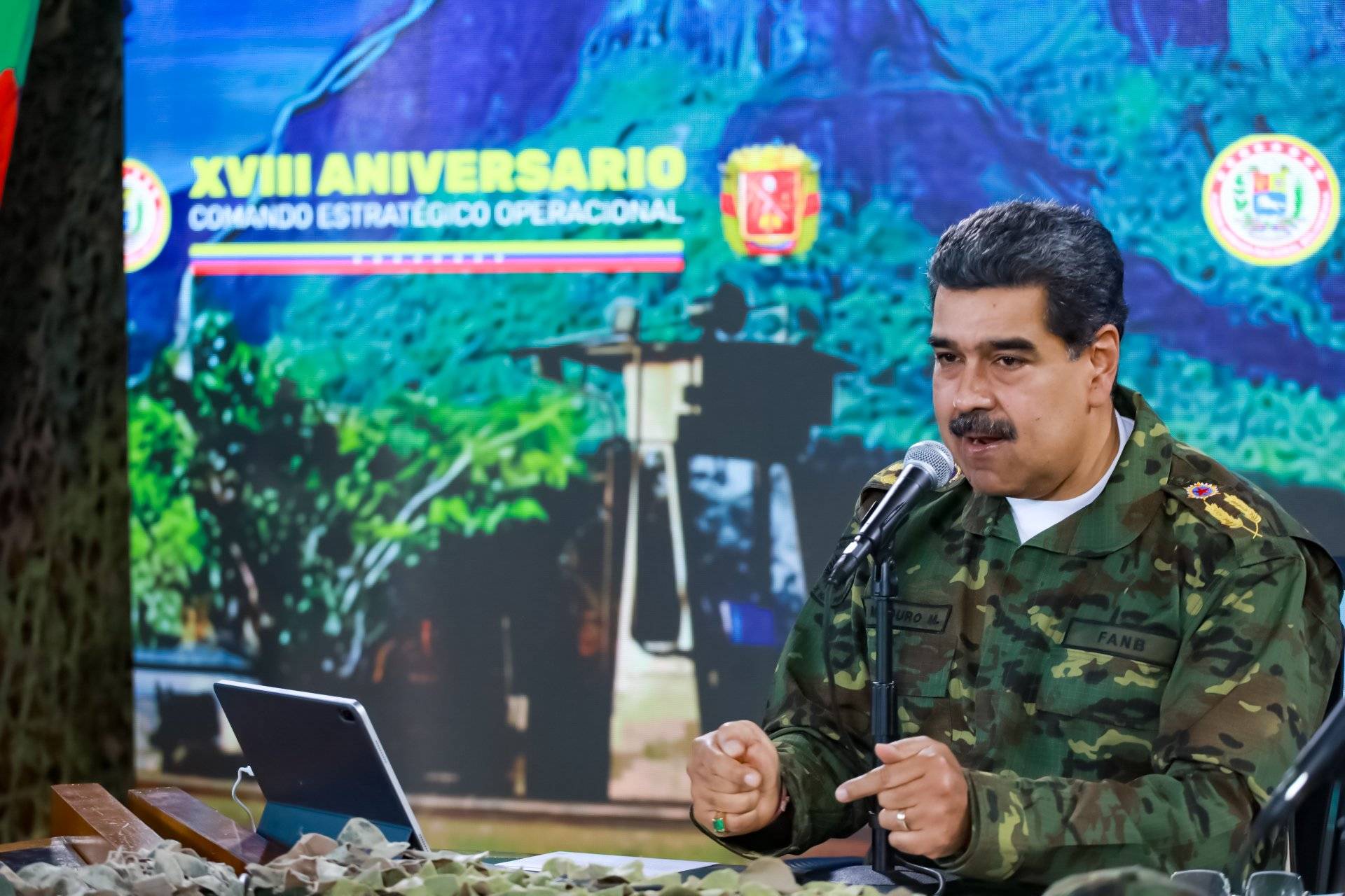 President of Venezuela Nicolas Maduro, on 29 September 2023 [NicolasMaduro/Twitter]