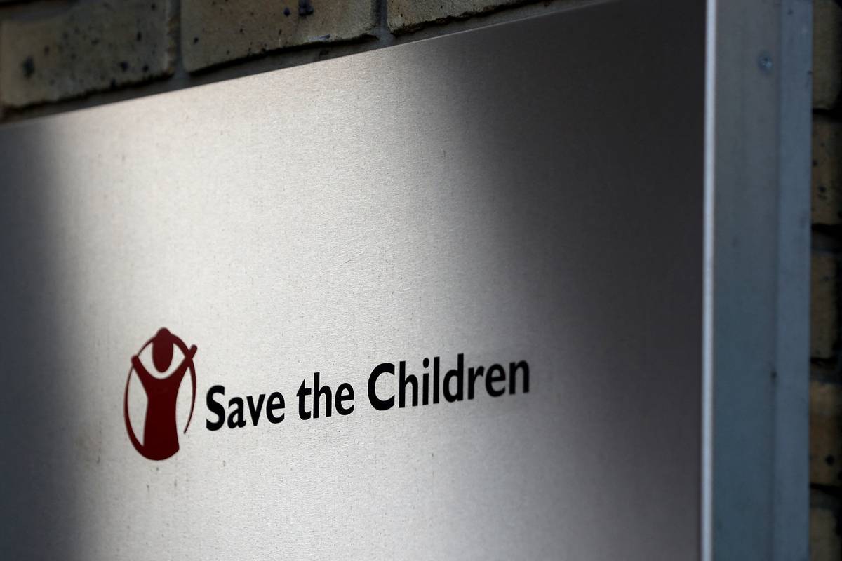 Save the Children. [Photo by DANIEL LEAL/AFP via Getty Images]