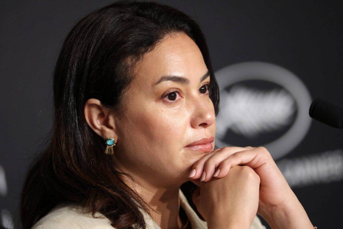 Hend Sabry at the 76th annual Cannes film festival at Palais des Festivals in Cannes, France, on May 20, 2023 [Pascal Le Segretain/Getty Images]