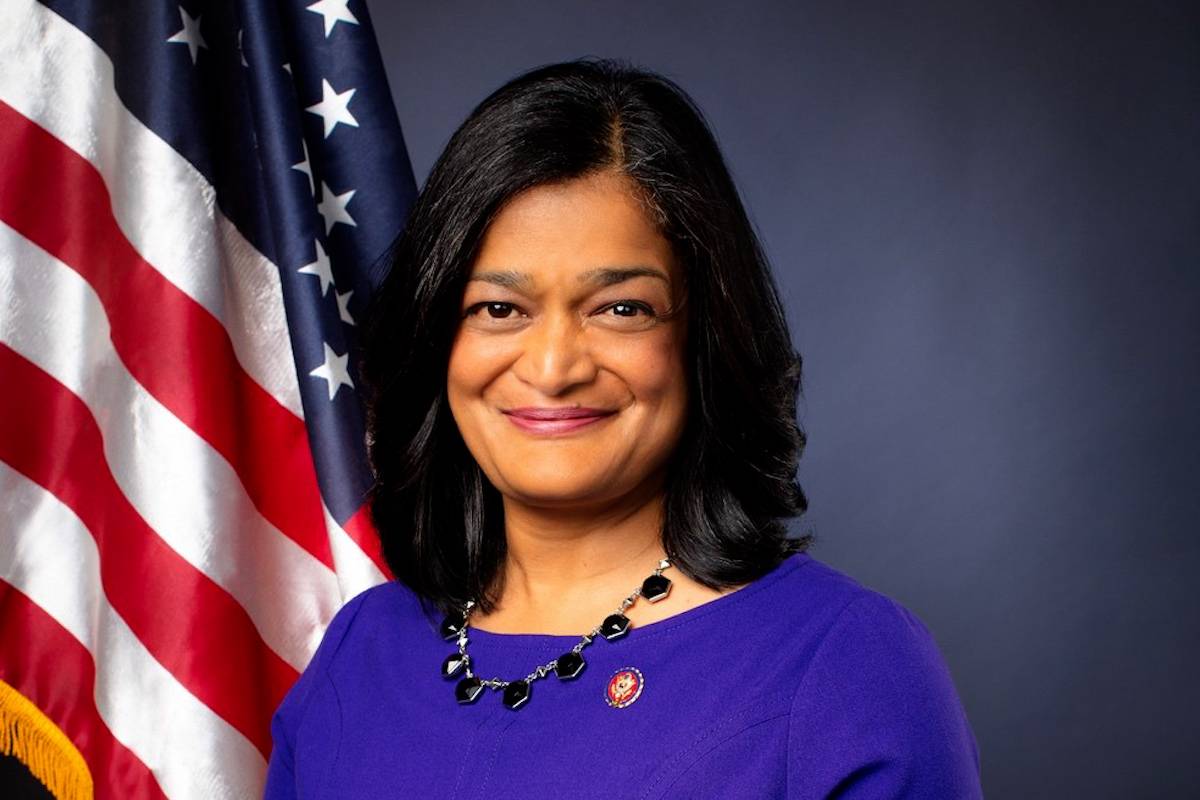 US Congresswoman Pramila Jayapal