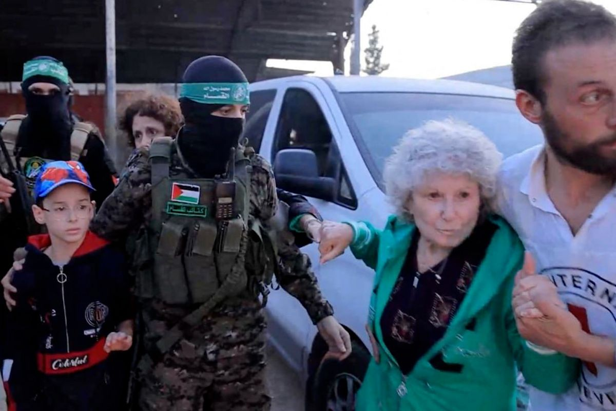 First Hamas video reveals Israeli captives handover to ICRC