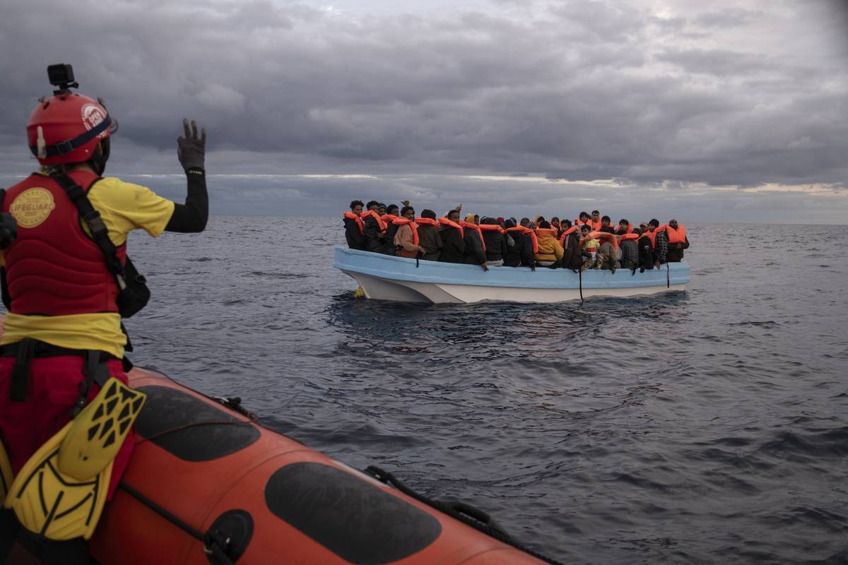 Spanish NGO Open Arms rescue 55 migrants in Mediterranean sea – Middle ...
