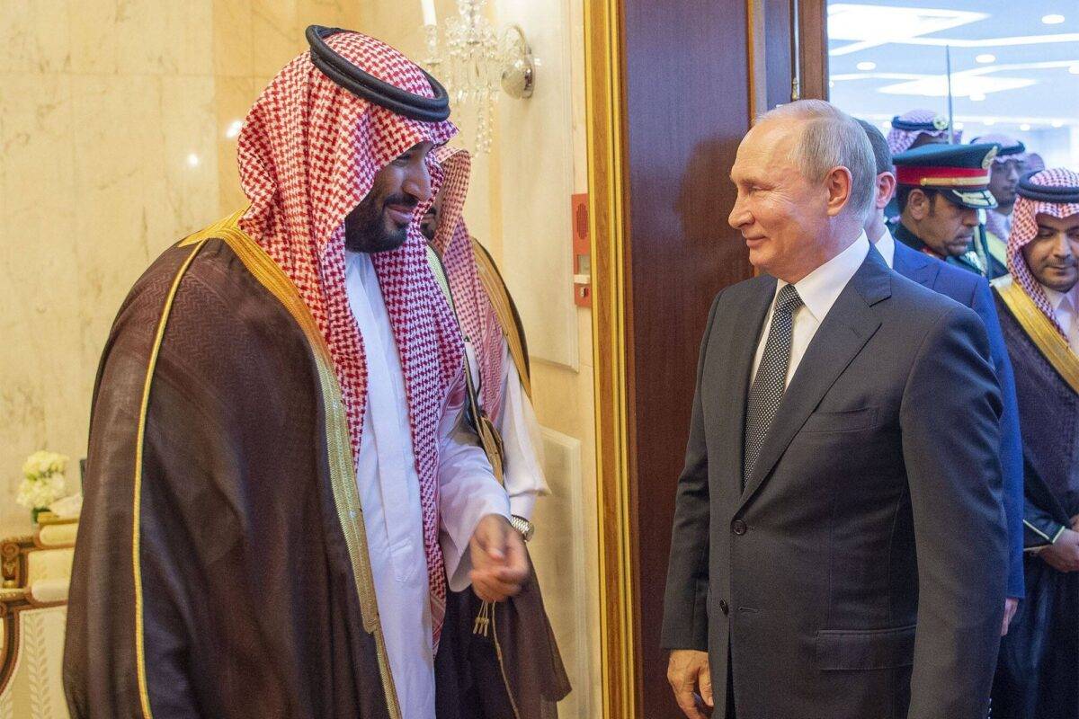 Russian President Vladimir Putin in Riyadh
