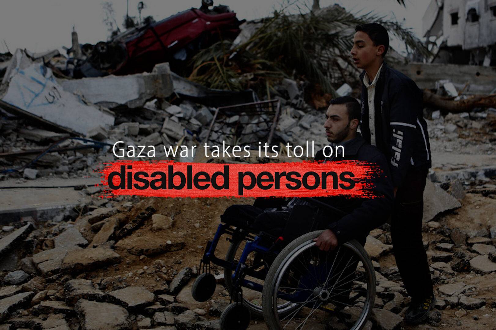 Thumbnail - Israeli air strikes leave Gaza's disabled population in dire conditions
