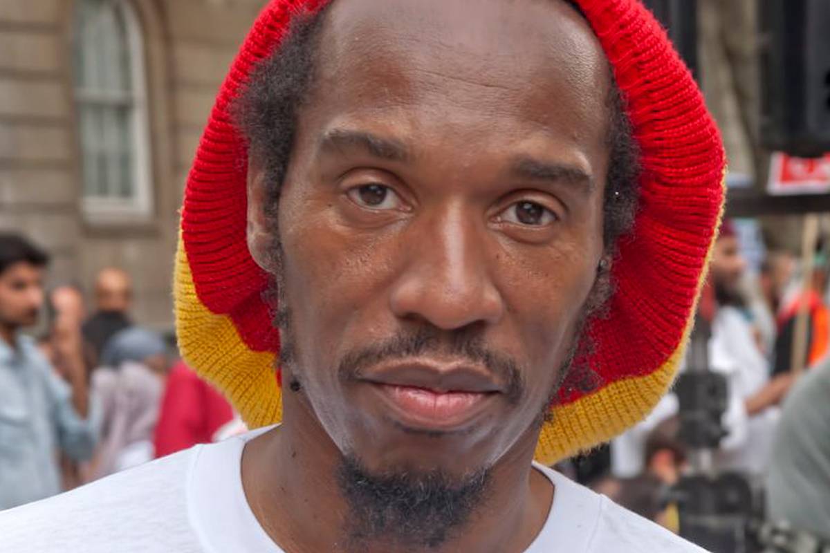 Pro-Palestine poet Benjamin Zephaniah