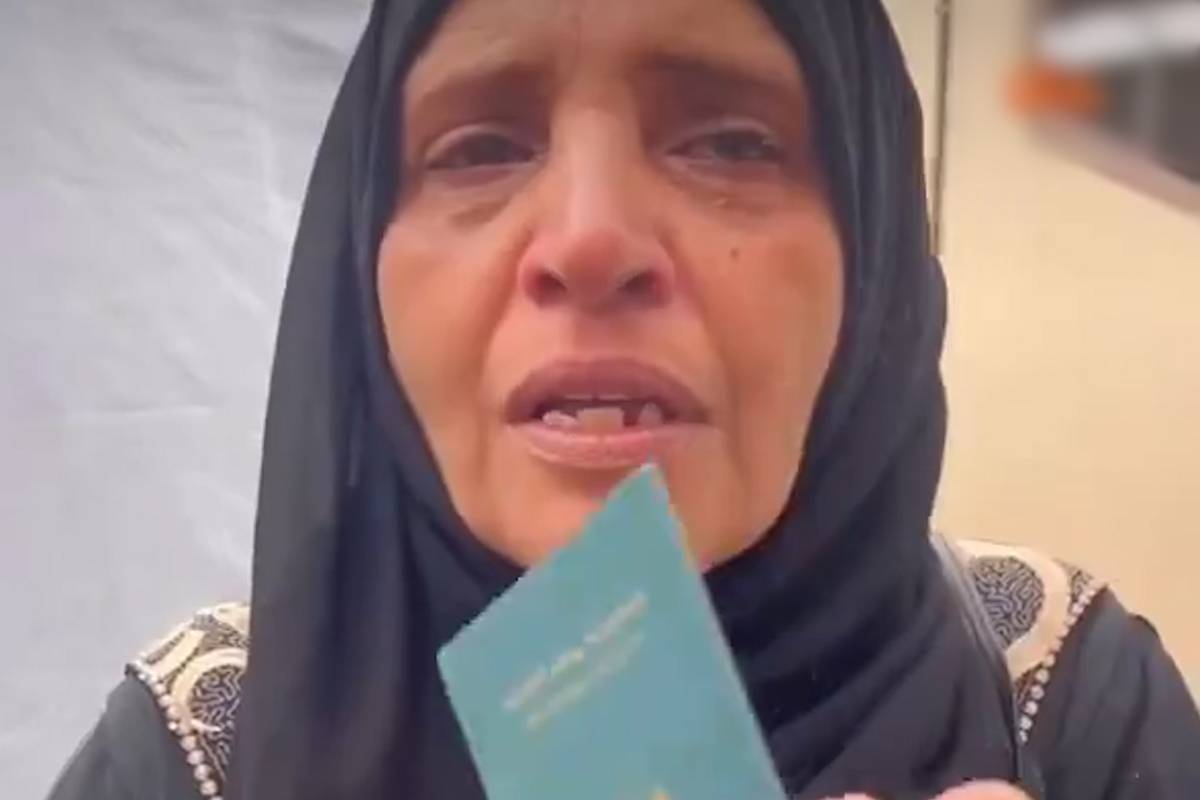 Egyptian grandmother survives bombardment with a granddaughter and nowhere to go