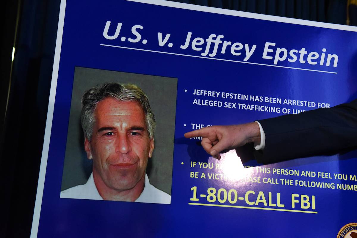 US Attorney for the Southern District of New York Geoffrey Berman announces charges against Jeffery Epstein on July 8, 2019 in New York City. [Stephanie Keith/Getty Images]