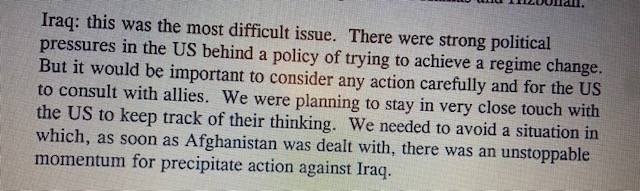 The British were worried about taking hasty action on Iraq. [Photo Credit: PRO (Public Record Office)]