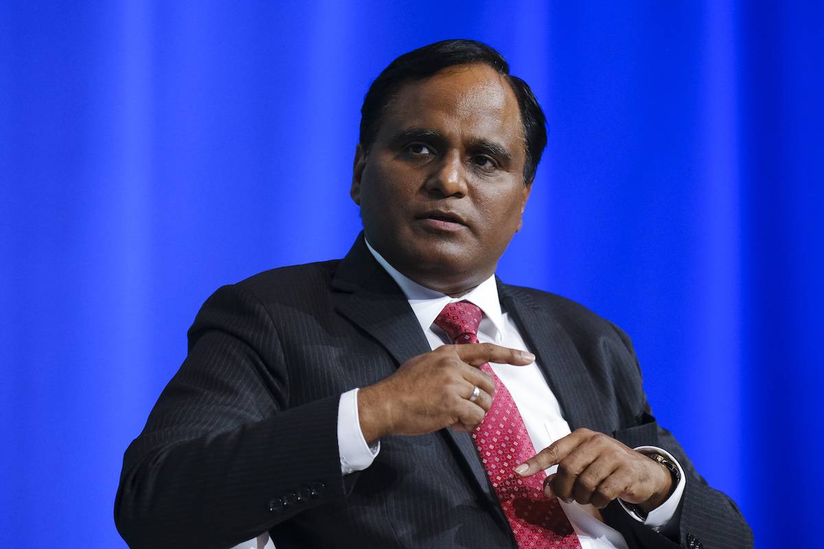 Ranjit Rath, chairman and managing director of Oil India Ltd., during the 2023 CERAWeek by S&P Global conference in Houston, Texas, US, on Wednesday, March 8, 2023. [Carter Smith/Bloomberg via Getty Images]