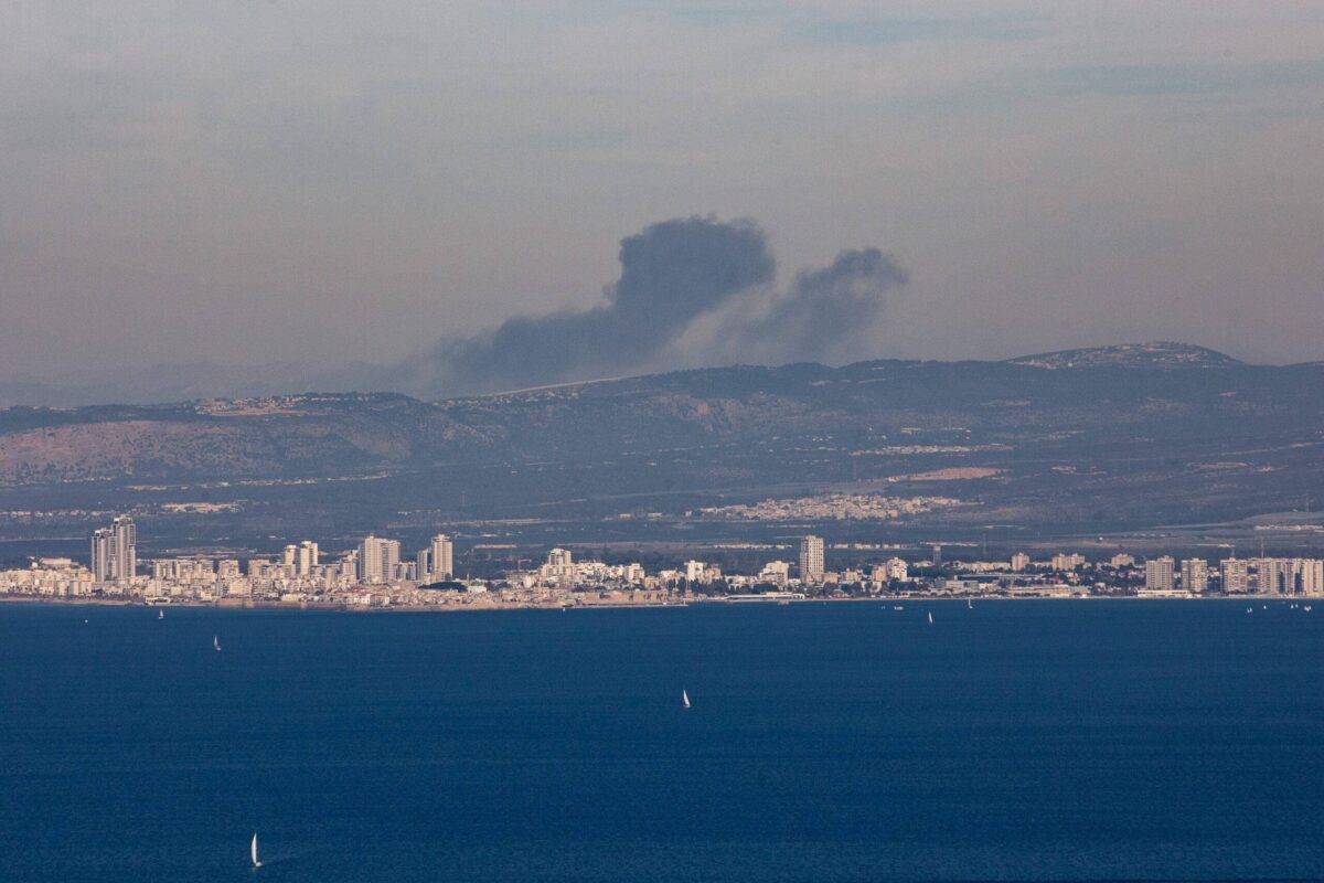 Smoke Rises After Flare-up On Israel-Lebanon Border