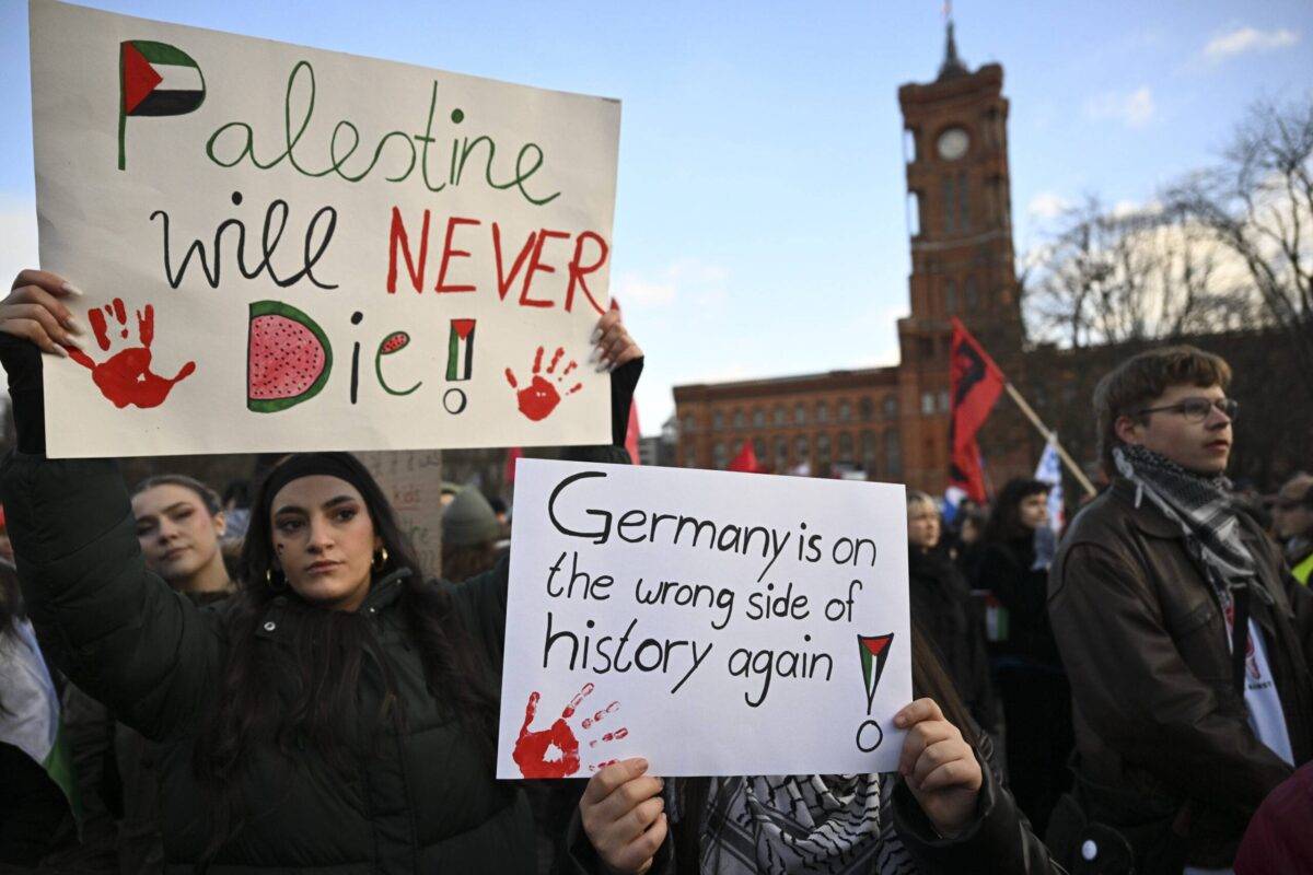 Pro-Palestinian demonstration in Berlin