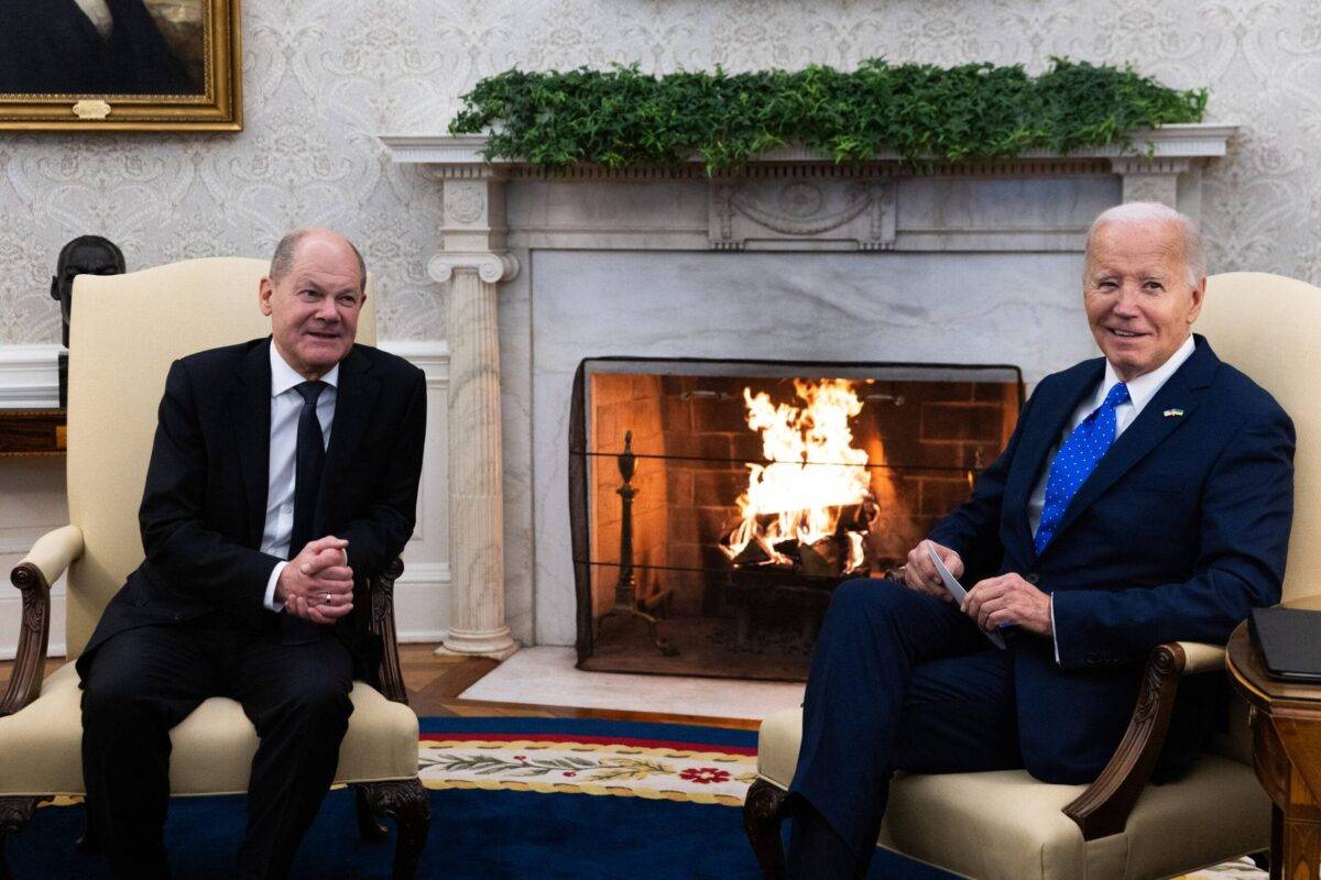 President Biden Hosts German Chancellor Scholz