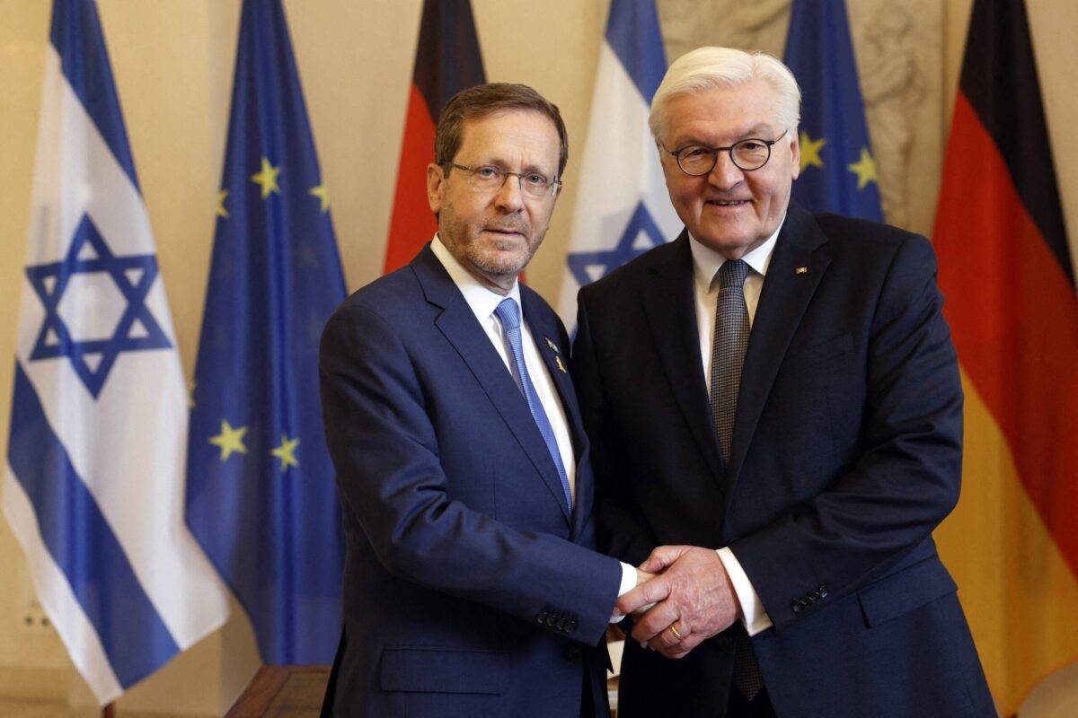 GERMANY-ISRAEL-POLITICS-DIPLOMACY