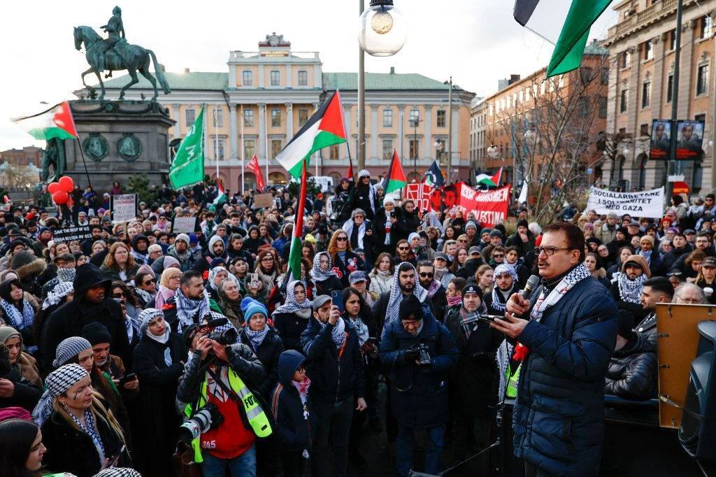 SWEDEN-PALESTINIANS-ISRAEL-CONFLICT-PROTEST-Conflict