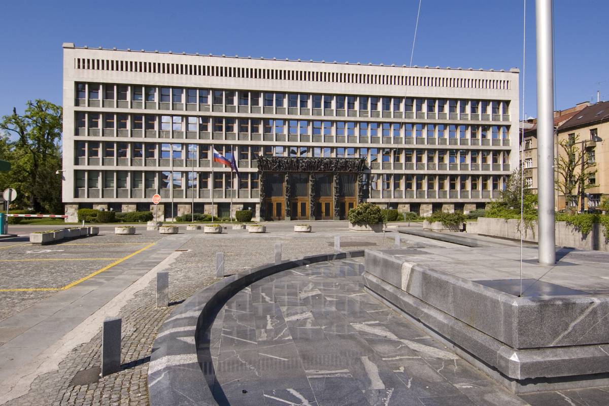 Slovenian Parliament building. [Photo via Getty Images]