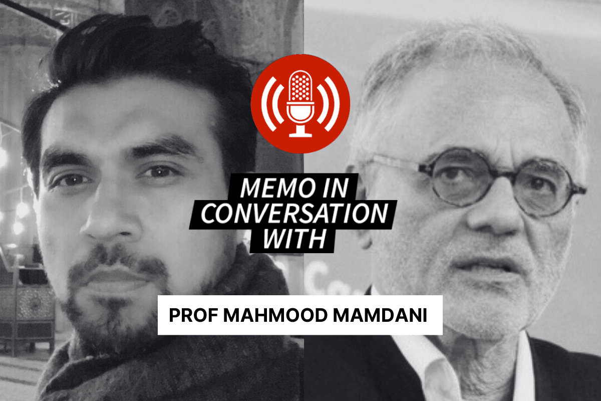 MEMO in Conversation with Mahmood Mamdani