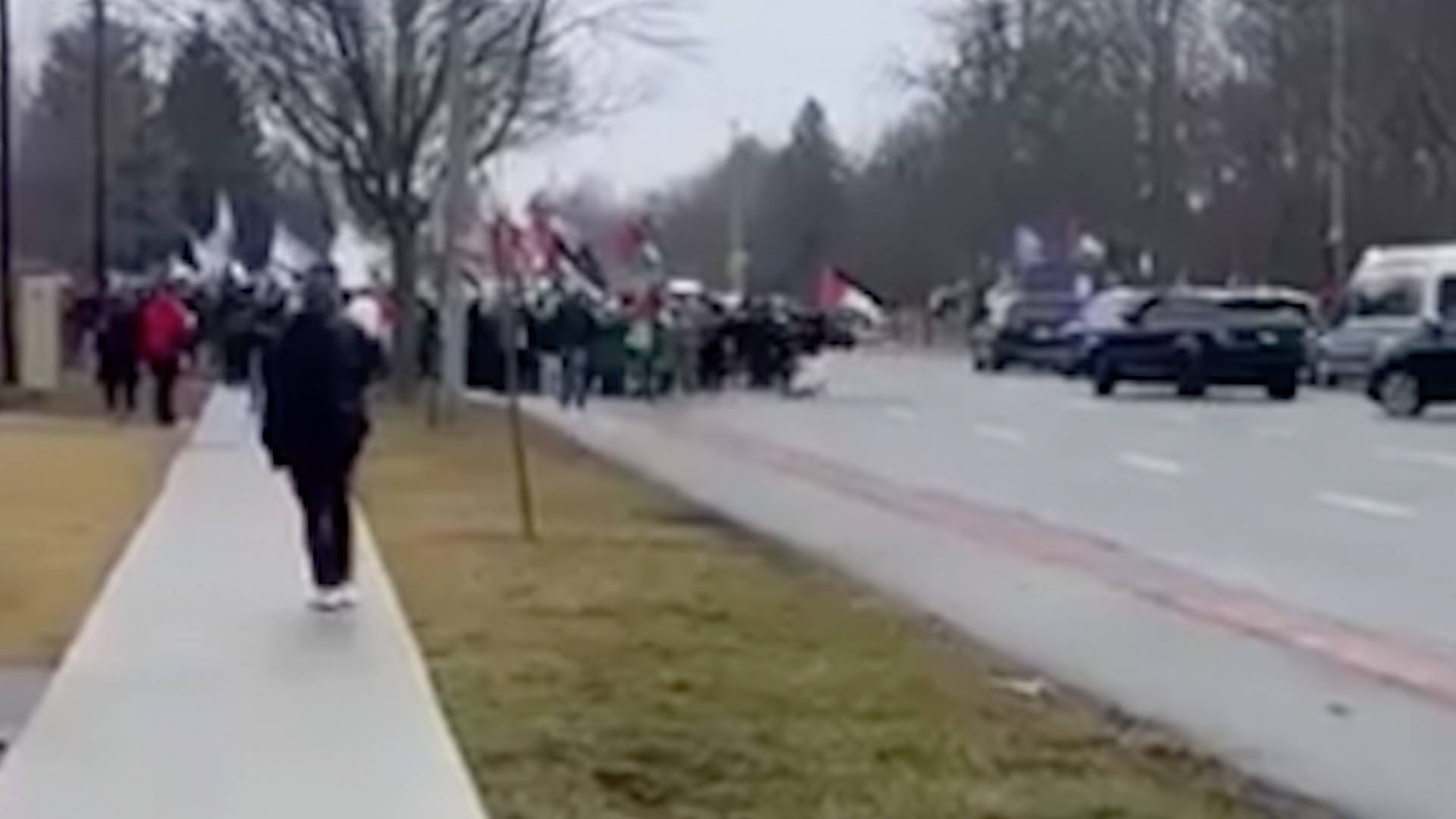 Protest against sale of Palestinian land in Toronto