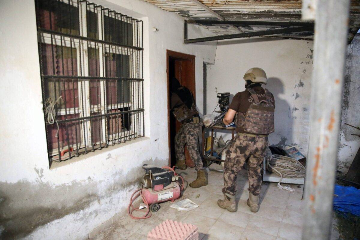 Operation against Daesh in Turkey's Adana